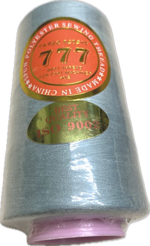 Нитки 777 цвет светлый серо голубой 206