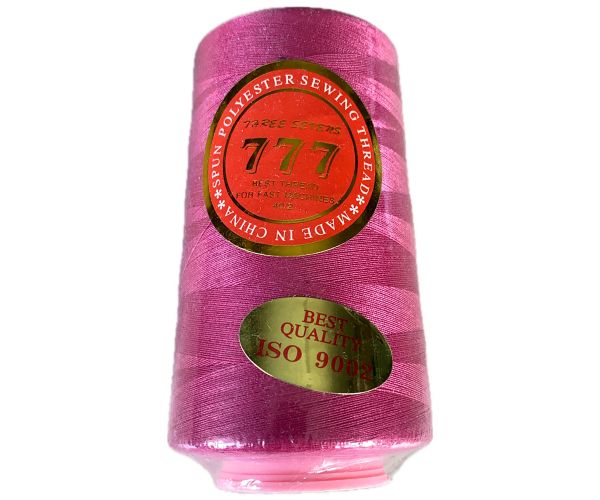 Нитки 777 цвет малиновый 278