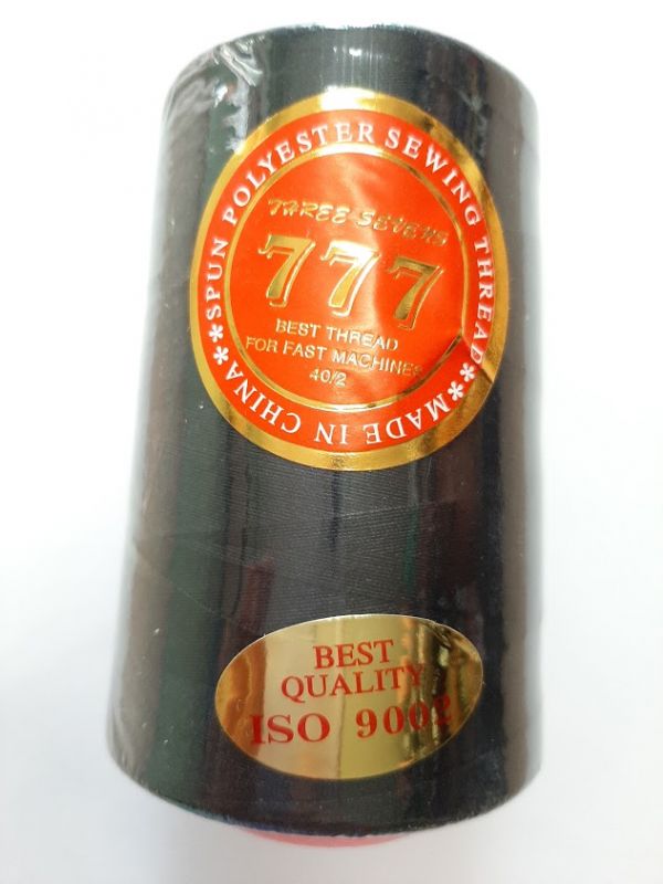 Нитки 777 колір чорний
