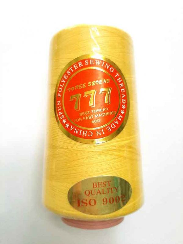 Нитки 777 цвет жёлтый 029