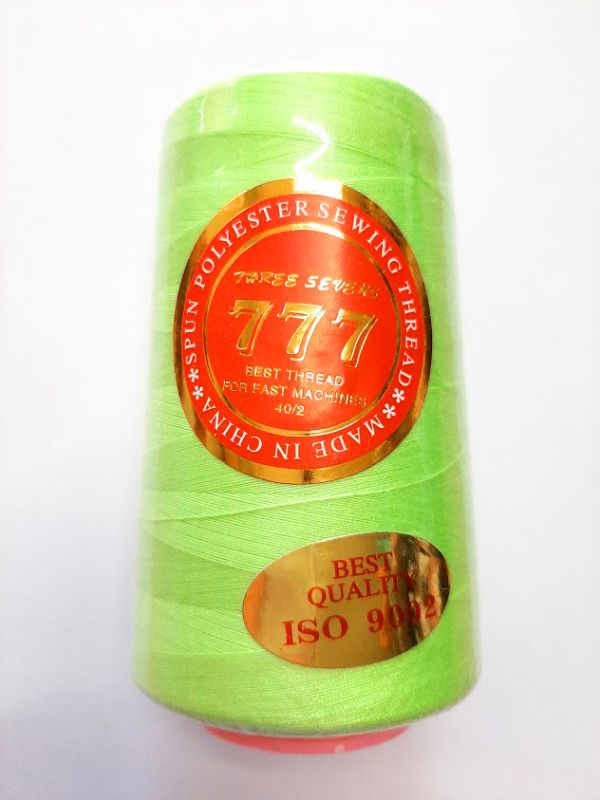 Нитки 777 цвет салатовый 304