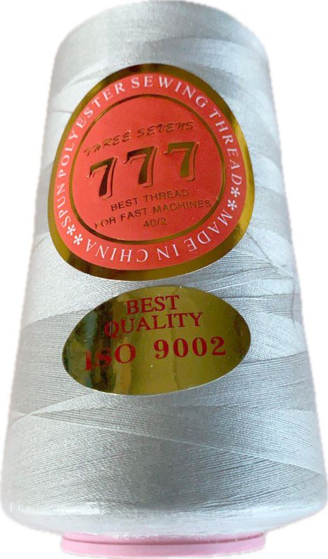 Нитки 777 колір світлий сірий 106