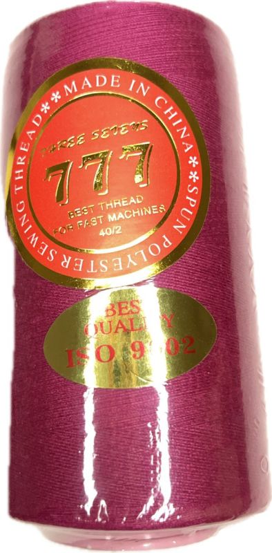 Нитки 777 цвет фуксия 244