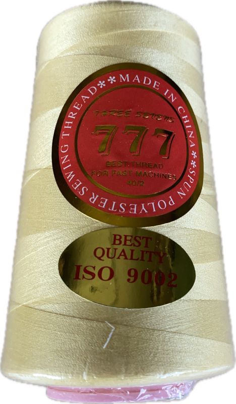 Нитки 777 колір жовтий блідий 300