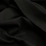 Итальянский трикотаж Алекс с начесом цвет чёрный опт
